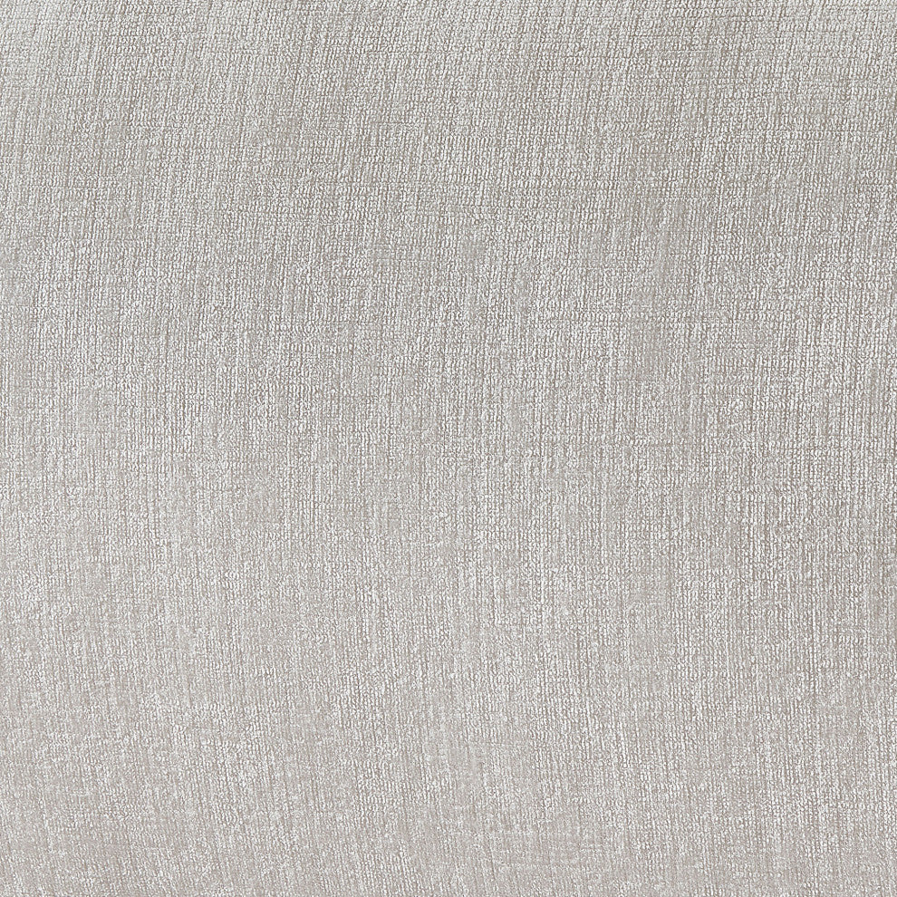 Paxton Chenille Fabric Upholstered Bed, Cream, King