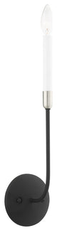 LIVEX LIGHTING 46061-04 1 Light Black Wall Sconce