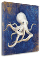 "Treasures Of The Sea Indigo V" By Danhui Nai, Giclee on Gallery Wrap Canvas