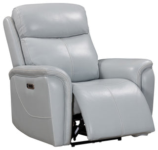 Cascade Seamist Grey Power Reclining Sofa and Two Recliners