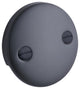Kingston Brass Bathtub Overflow Plate, Matte Black