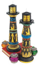 Temple of Luxor Candle Holders, Set of 2