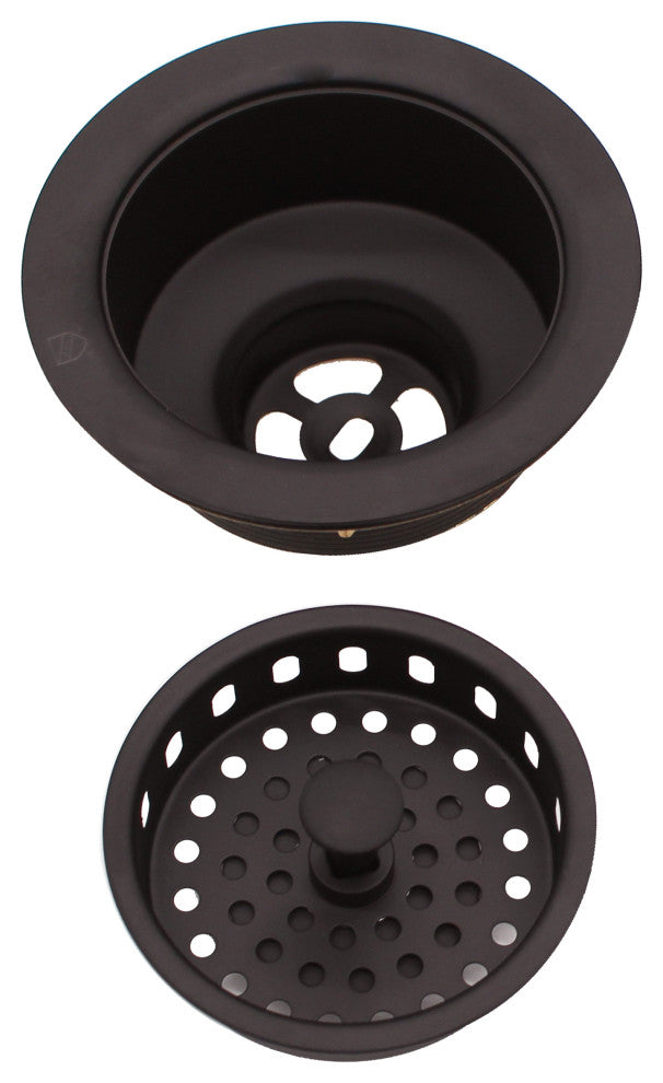 36" Single Bowl Farmhouse Solid Surface Sink and Faucet Kit, Oil Rubbed Bronze