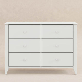 Sprout 6-Drawer Double Dresser, White