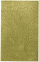Cozy Solid Shag Rug Green 4' X 6'