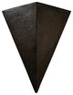 Ambiance Triangle Outdoor Wall Sconce, Iron