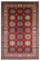 6' 3" X 9' 8" Hand-Knotted Super Kazak Wool Rug Q11103