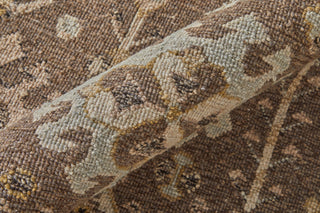 Aleska Traditional Oriental, Brown/Ivory, 2'6"x10' Runner