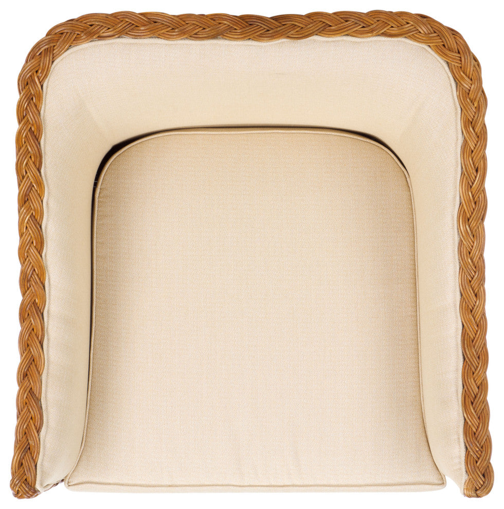 Safavieh Couture Sharon Rattan Accent Chair
