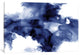 "Derive In Indigo I" by Daniela Hudson, Canvas Print, 18"x12"