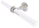 Pacific Grove 2 Arm Guest Towel Holder with Dotted Accents, Satin Nickel