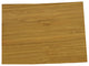 State Shaped Cutting Boards, Natural Bamboo, Colorado