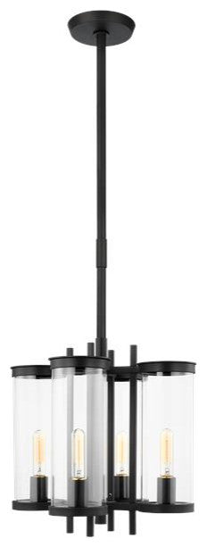 Generation Lighting, CO1334TXB, Outdoor Chandelier, Textured Black