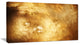 Perfect Brown Starry Sky, Abstract Canvas Art Print, 40x20