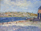 Alfred Sisley Riverbanks at Saint-Mammes, Gallery Wrapped Canvas, 21"x28"
