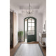 Galloway 1-Light 18" Matte Black Wall Sconce With Distressed White Accents