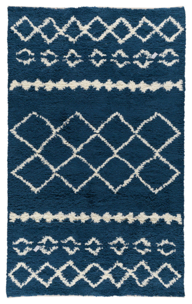 Classic Home Granada Shag Prussian Blue 8x10 Rug