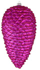 Vickerman N187270D 7" Fuchsia Matte Glitter Pinecone Christmas Ornament