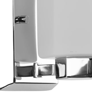 Estrada Collection 1-Light Contemporary Bath and Vanity Light, Polished Chrome