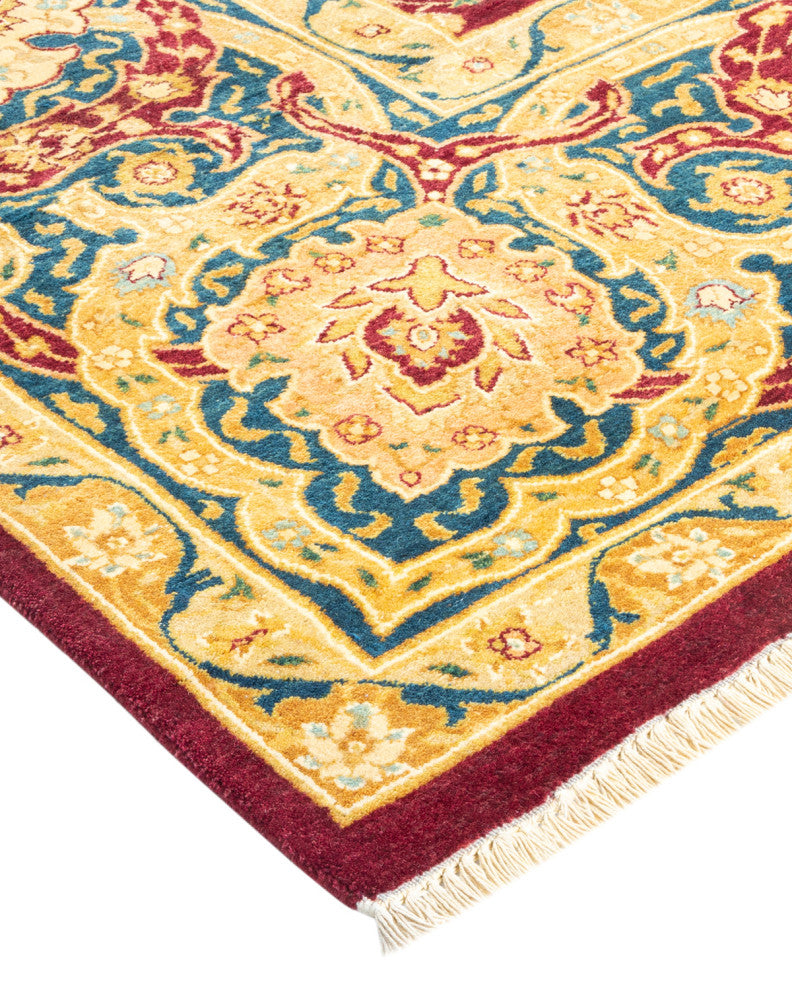 Charlee, One-of-a-Kind Hand-Knotted Area Rug Red, 8'0"x10'2"