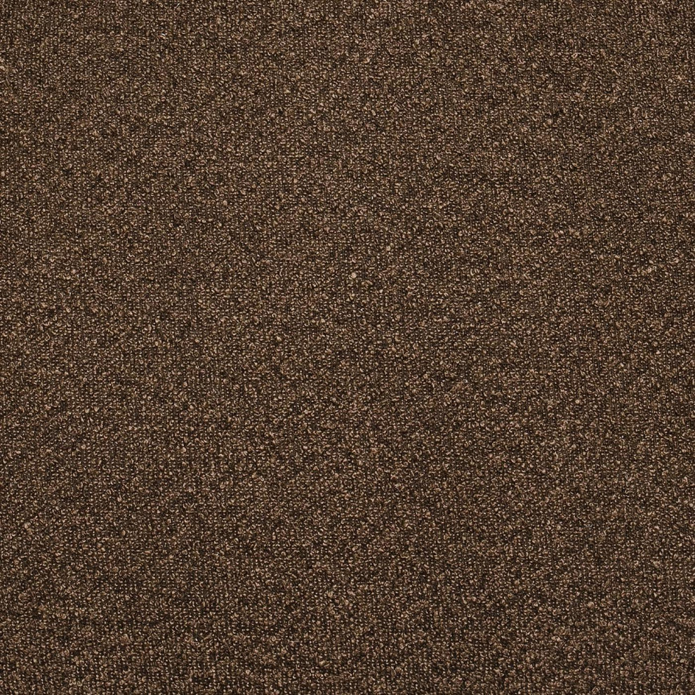 Rory Boucle Swivel Chair, Chocolate Brown
