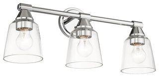 Catania 3-Light Polished Chrome Vanity Sconce