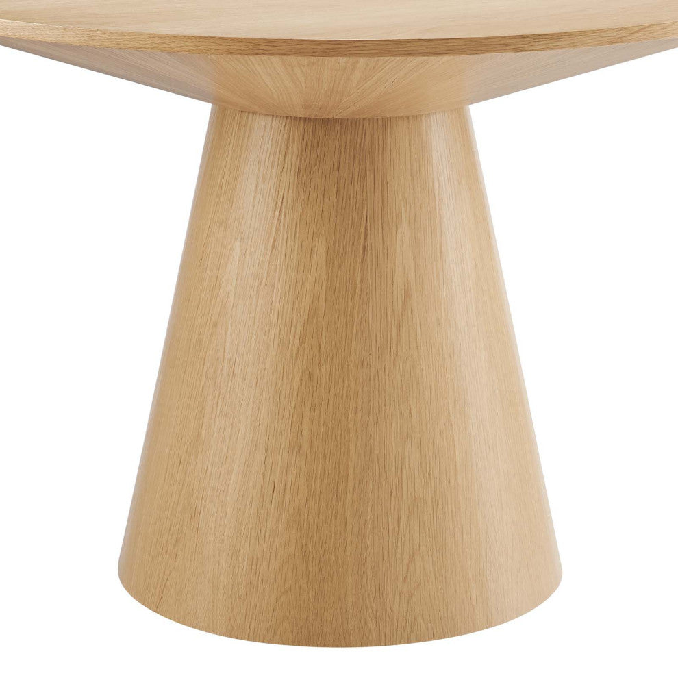 Provision 47" Round Dining Table, Oak
