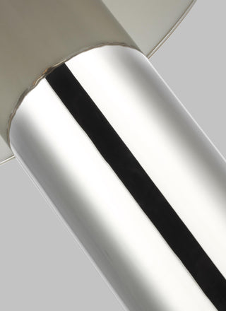 Cotra Table Lamp, Polished Nickel