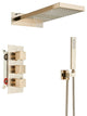 Wall Mounted Waterfall Rainfall Shower Head System