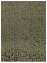 Green Transitional All Over Ningxia Area Rug