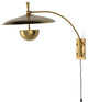 Bennington Sconce-Antique Brass Iron