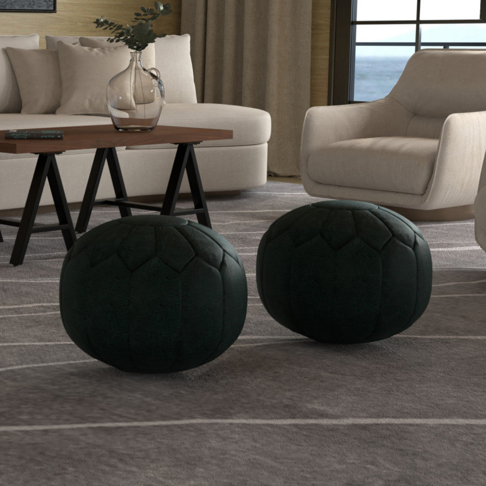 Drury Round Pouf