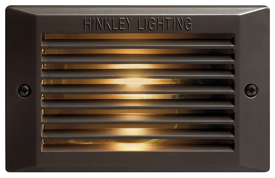 Hinkley Line Voltage Deck Led Led Step Light 120V, Bronze