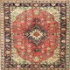 Ahgly Company Indoor Square Traditional Area Rugs, 3' Square