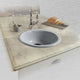 Vegetable-Flat Rim - Offset Drain - Self Rimming