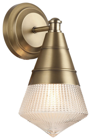 Maxim 10391 Hargreaves 12" Tall Bathroom Sconce - Natural Aged Brass