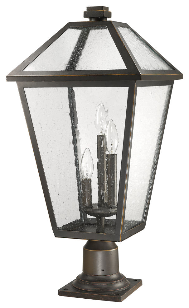 Zlite 579PHXLR-533PM-ORB 3-Light Outdoor Pier Mounted Fixture, Seedy