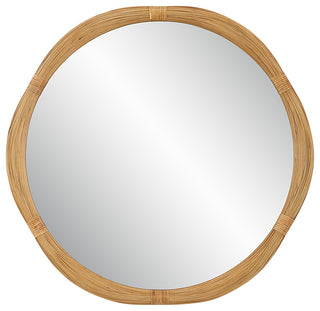 Uttermost Salina Round Bamboo Mirror