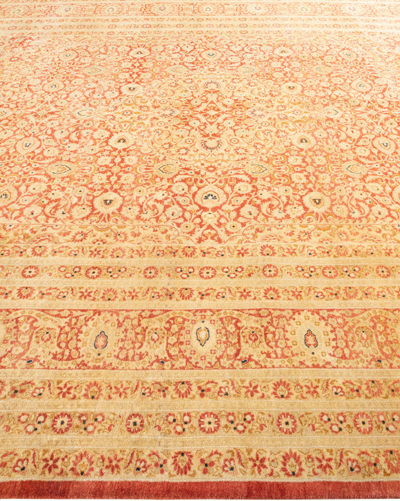 Mogul, One-of-a-Kind Hand-Knotted Area Rug Orange, 8' 4" x 10' 1"
