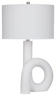 Alexx Table Lamp Matte White