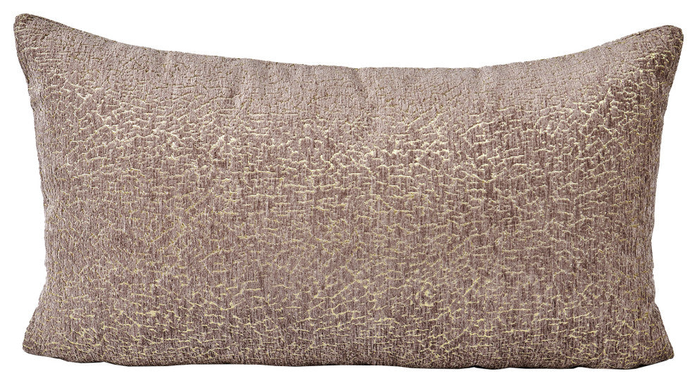 Babati Jacquard Chenille, Set of 2, Light Brown, 14"x26"