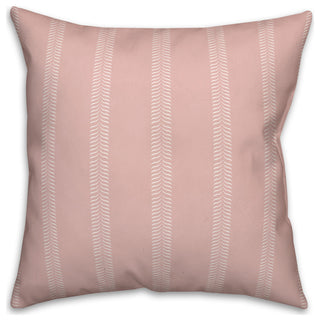 Pink Lines 20x20 Indoor/Outdoor Pillow