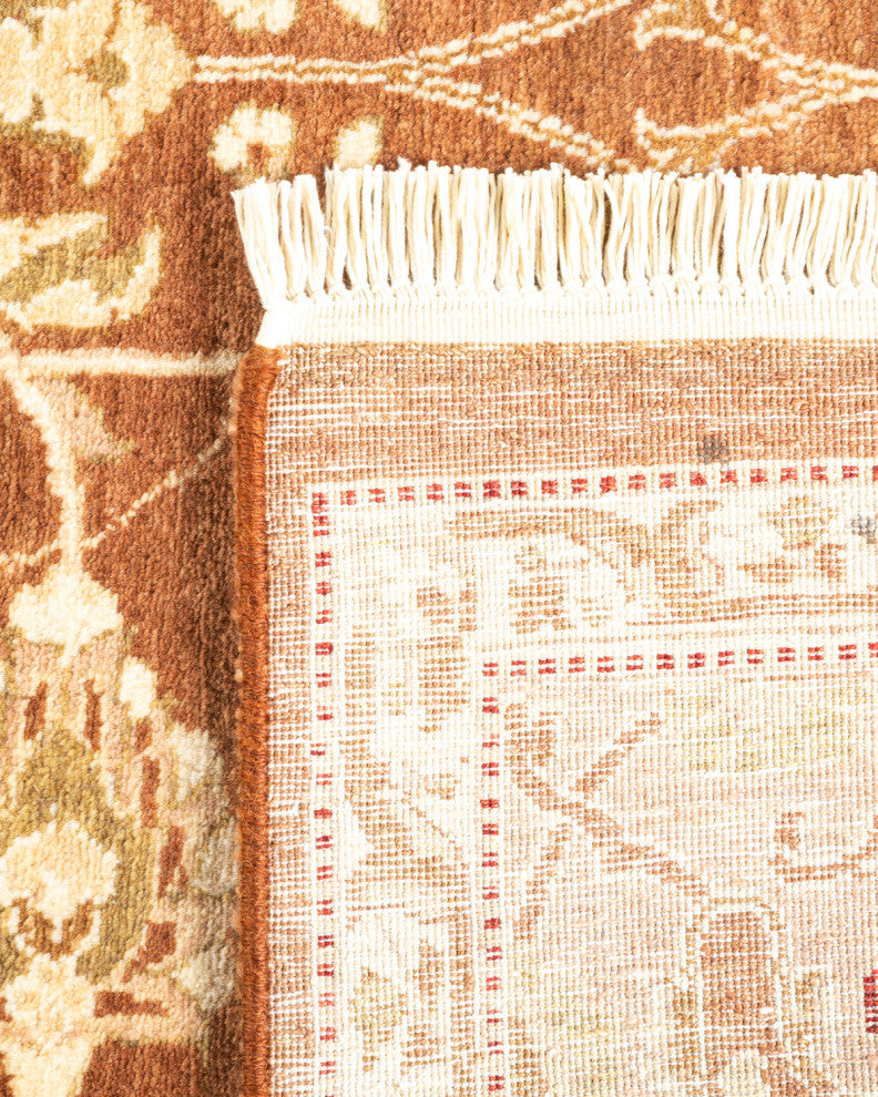 Paramar One-of-a-Kind Hand-Knotted Area Rug Brown, 4'2"x6'2"