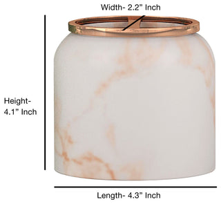 nu steel Misty Copper Collection Toothbrush Holder