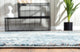 Abani Rugs Azure AZR180A Contemporary Blue and Ivory Abstract Area Rug