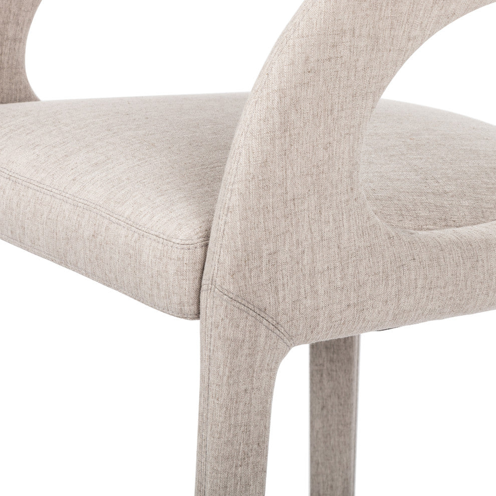 Hawkins Stool, Savile Flannel, Bar