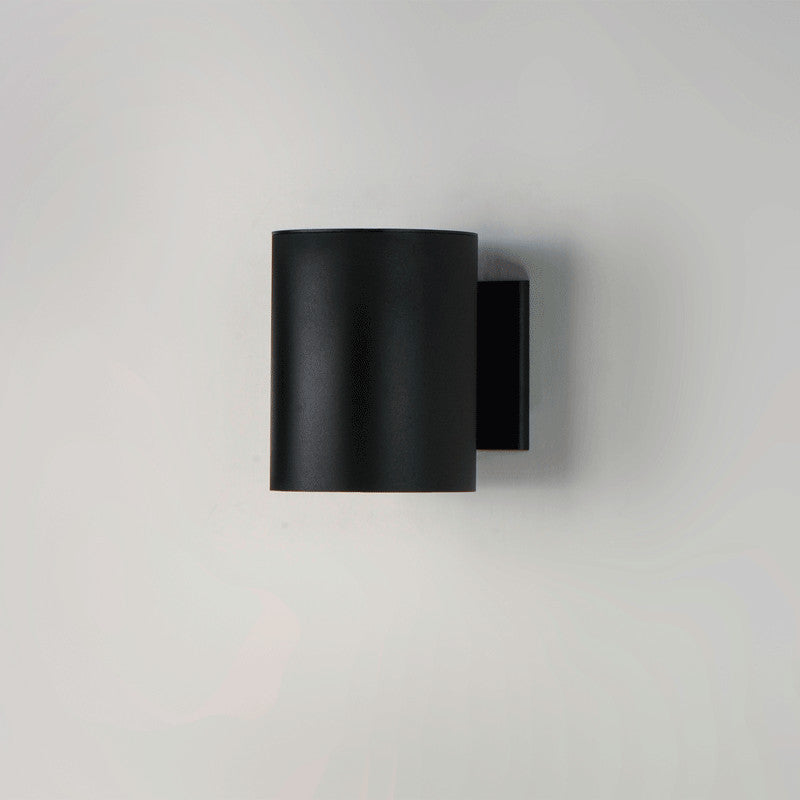 Maxim 26101 Outpost 7" Tall Outdoor Wall Sconce - 60 Watt - Brushed Aluminum