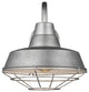 Barn Light Medium Cage, Weathered Pewter