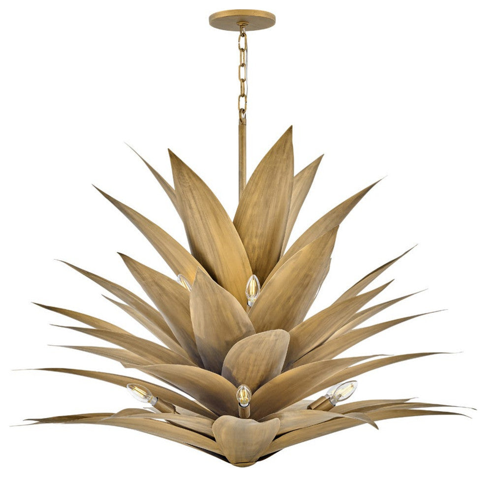 Fredrick Ramond Agave Large Multi Tier, Burnished Gold