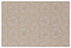 Indoor/Outdoor Seabreeze SZ10 Peach Machine Washable 1'8" x 2'6" Rug